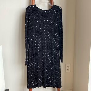 Swing Dress • Long-sleeve • Size S Tall
